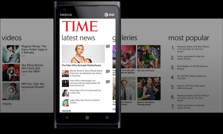 TIME Magazine on Windows Phone